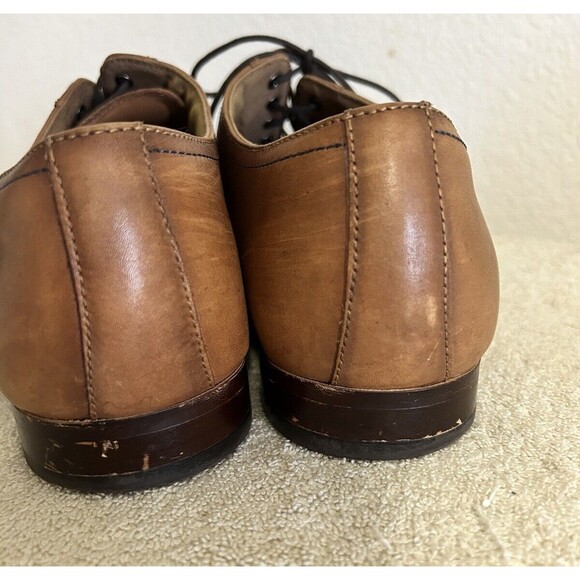 ALDO Men\'s Size 10.5 Brown square Toe Oxford Dress Lace Up Shoes main image 7